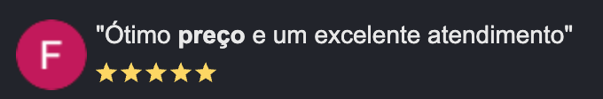 Avaliação de cliente Drogarias Farmelhor