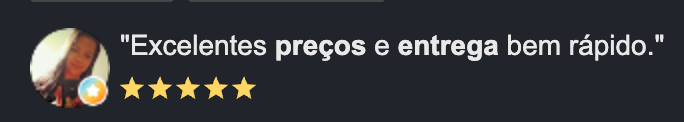 Avaliação de cliente Drogarias Farmelhor